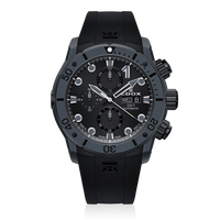 ZEGAREK EDOX CO-1 Carbon Chronograph Automatic 01125-CLNGN-NING