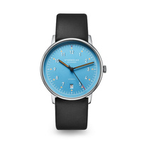 ZEGAREK STERNGLAS S02-LM17-PR07 Lumatik light blue silver, 38 mm