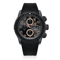 ZEGAREK EDOX CO-1 Carbon Chronograph Automatic 01125-CCN-NR