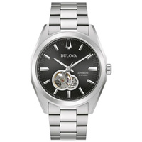 ZEGAREK BULOVA 96A270  Surveyor Expansion Open Heart Black Dial