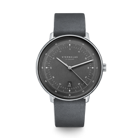ZEGAREK STERNGLAS Hamburg graphite, 42 mm quartz S01-HH11-VI15