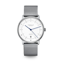 ZEGAREK STERNGLAS Naos Automatik white, 38 mm S02-NA01-MI04