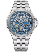 ZEGAREK EDOX Delfin Mecano Skeleton 85303-3M-BUIGB