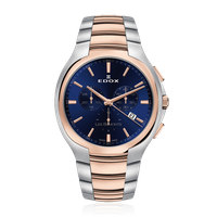 ZEGAREK EDOX 10239-357R-BUIR LES BÉMONTS ULTRA SLIM CHRONOGRAPH